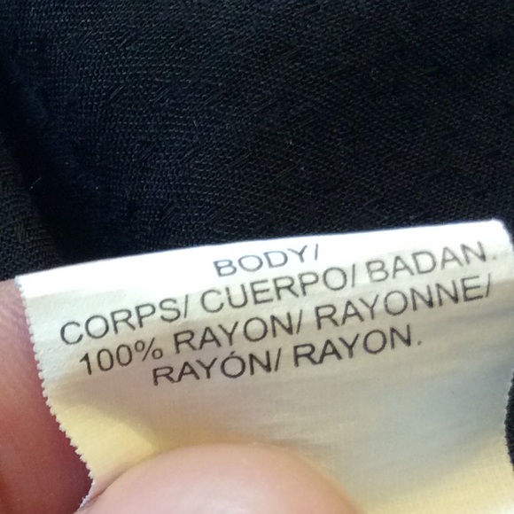 Lucky Brand Amelia Print Peasant Top - Picture 8 of 8